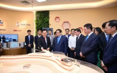 Inauguration of NIC Hoa Lac Semiconductor Microchip Design Center