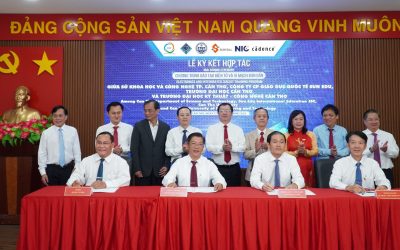 MoU signed in Cần Thơ to develop electronics, IC design training